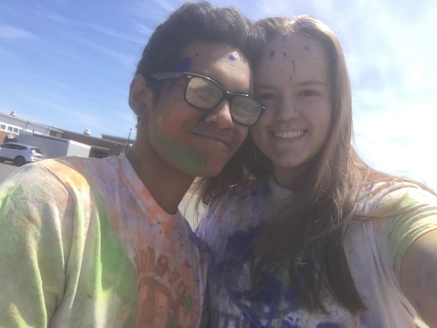 Senior year Color Run